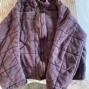 Free People Dolman Quilted Knit Jacket
